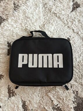 Puma Black lunch Case with White Logo